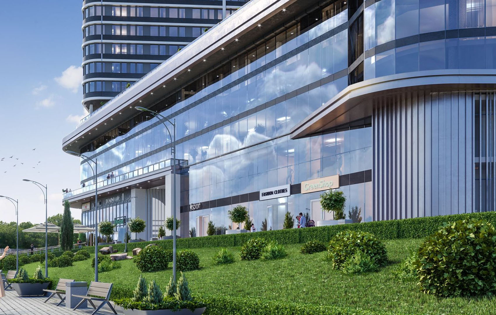 Floorcity markası adı altında yaklaşık 350000 m2 alana ulaştı.