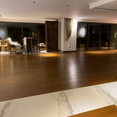 Oak Smoked XXL Rustic Palnk Matt Lacq Parke