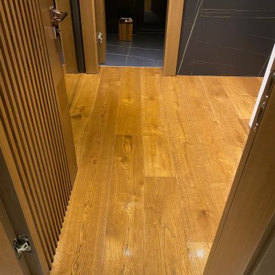 Oak Smoked XXL Rustic Palnk Matt Lacq Parke,