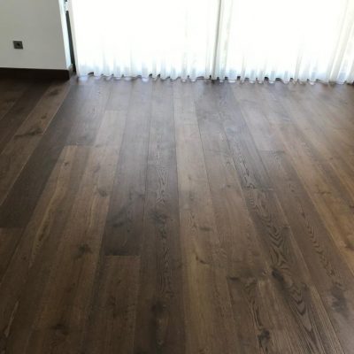 Oak Smoked XXL Rustic Palnk Matt Lacquerd Parke